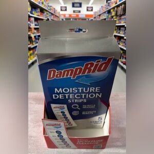 DampRid Moisture Detection Strips - Lot of 5 Boxes for detecting moisture.